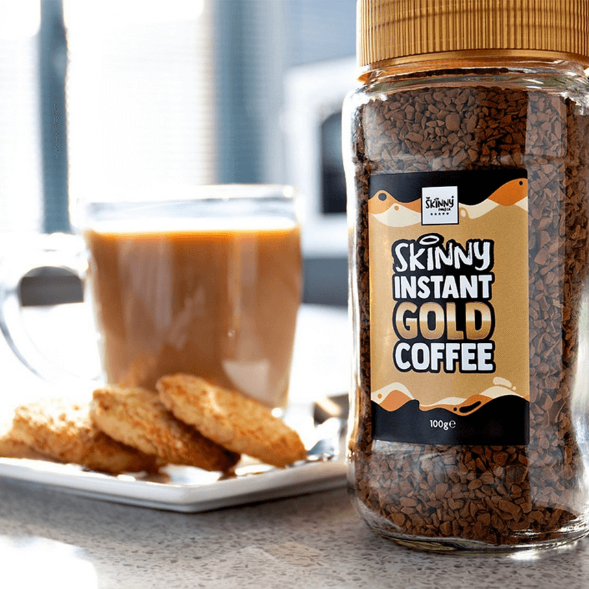 Skinny High Protein Instant Coffee Fitness Muscle Shop